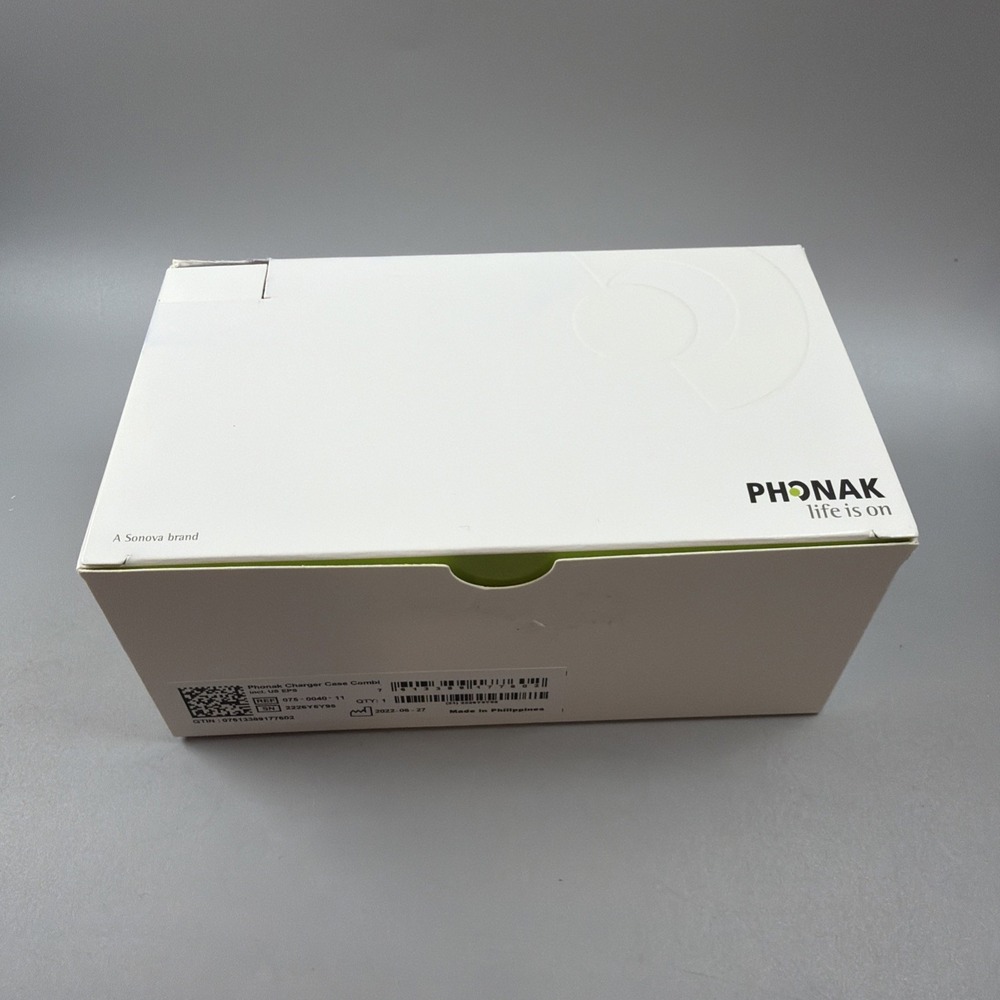 Phonak Paradise, Marvel, and Belong Combi Charger Case *USA SELLER*